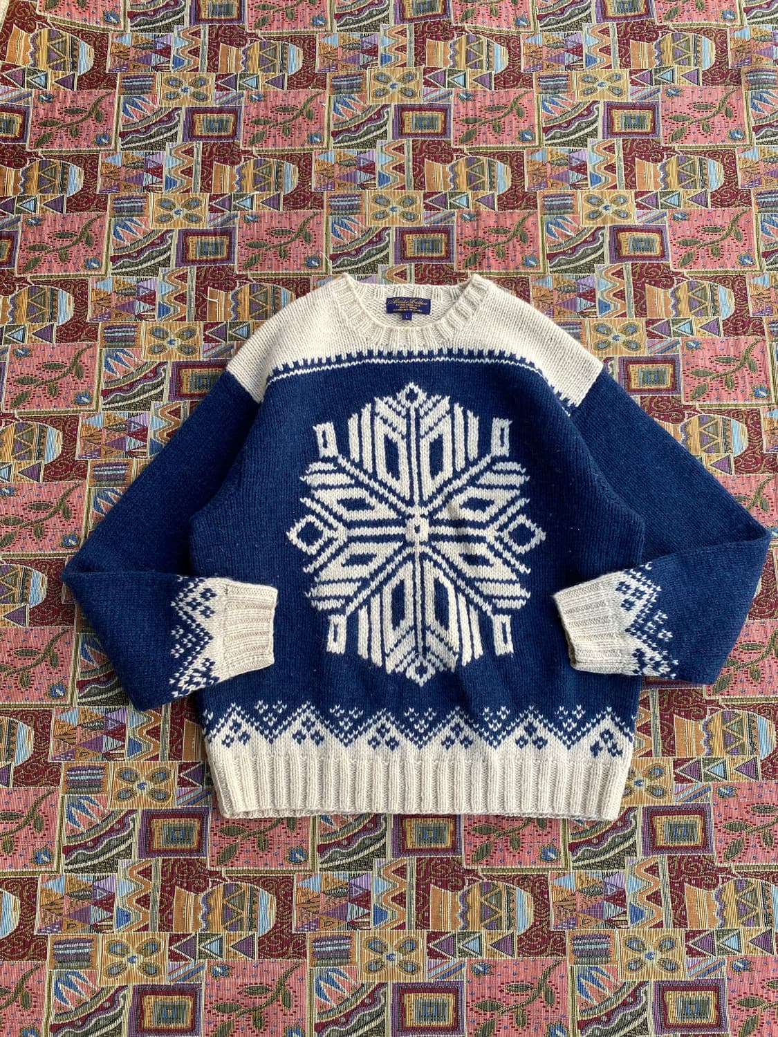 [L] Brooks Brothers 헤비 울 니트 상품이미지1