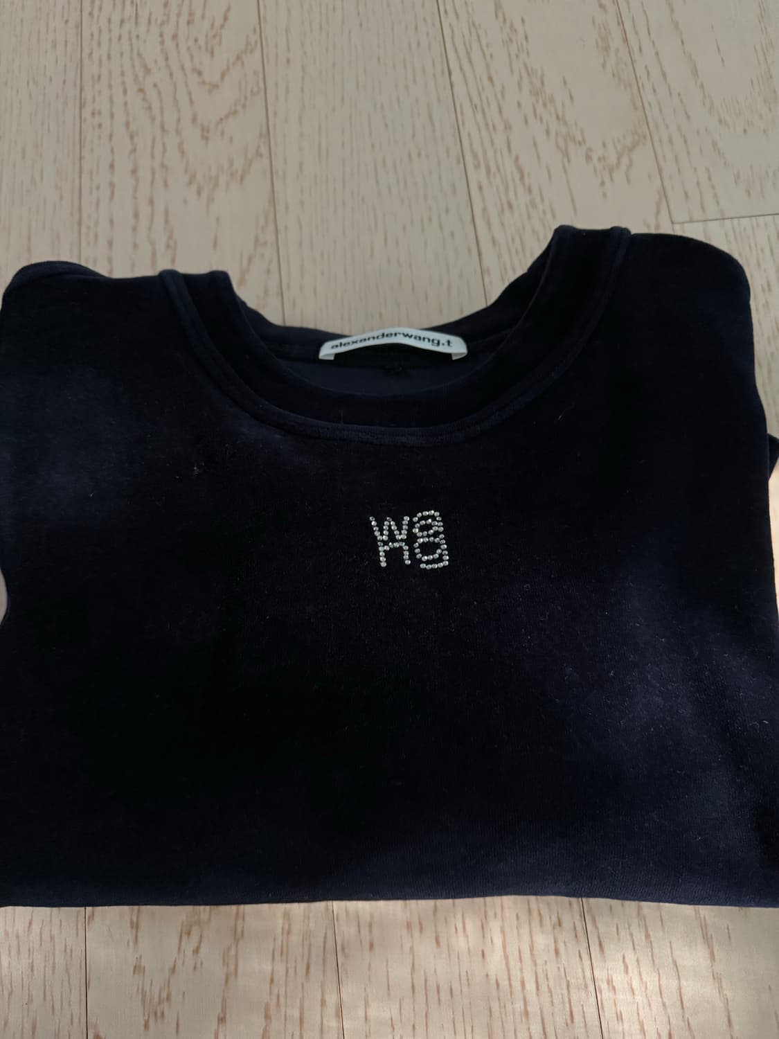 알렉산더왕 벨벳 벨루어 맨투맨 상품이미지2