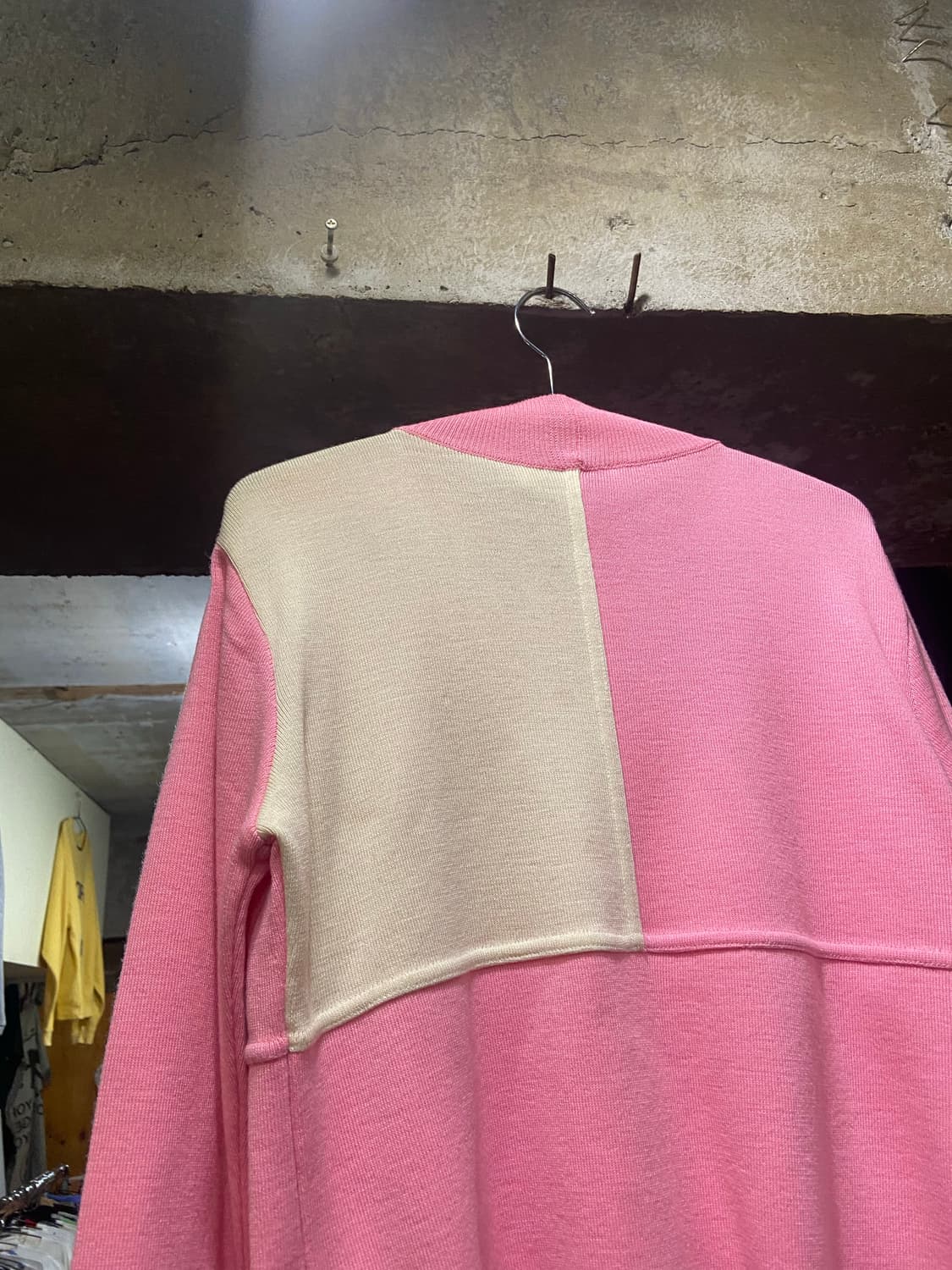 80s courreges 꾸레쥬 빈티지 컬러 블럭 니트웨어 상품이미지9