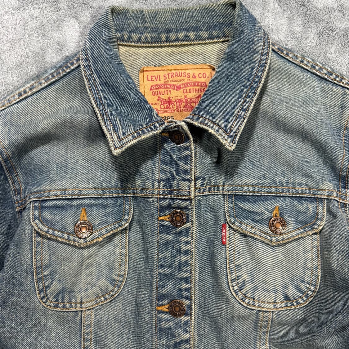 00s 리바이스 여성 78265 데님 청자켓  상품이미지2
