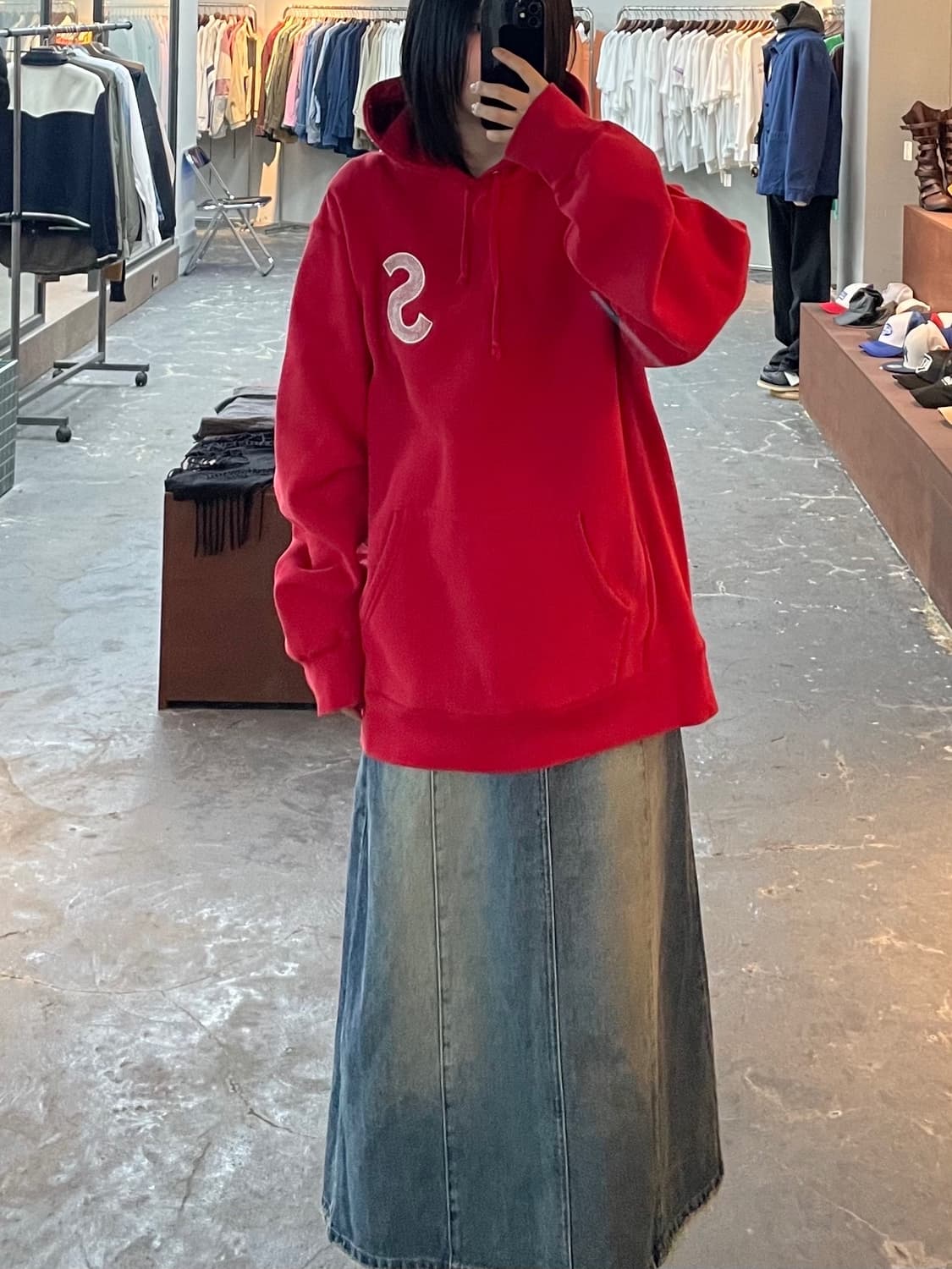 슈프림 S로고 후드 스웨트셔츠 H1098 상품이미지1