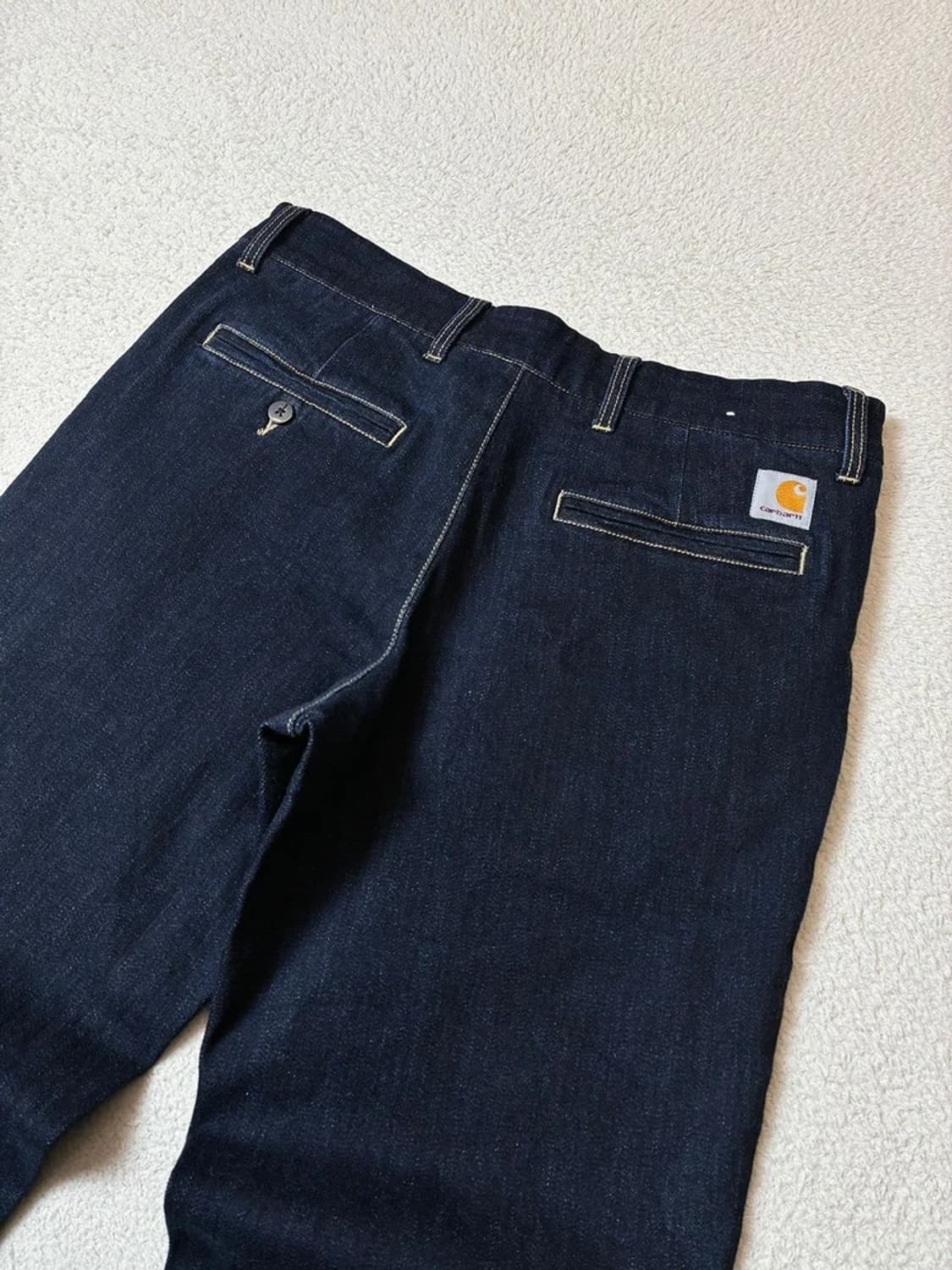 칼하트 시드 SID 스트레이트 진청 데님 팬츠 PN7956 상품이미지2