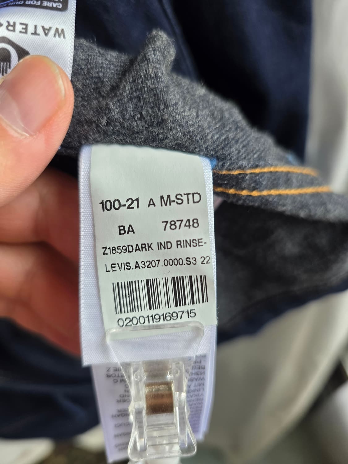 리바이스 데님 초어 코트 M 상품이미지7