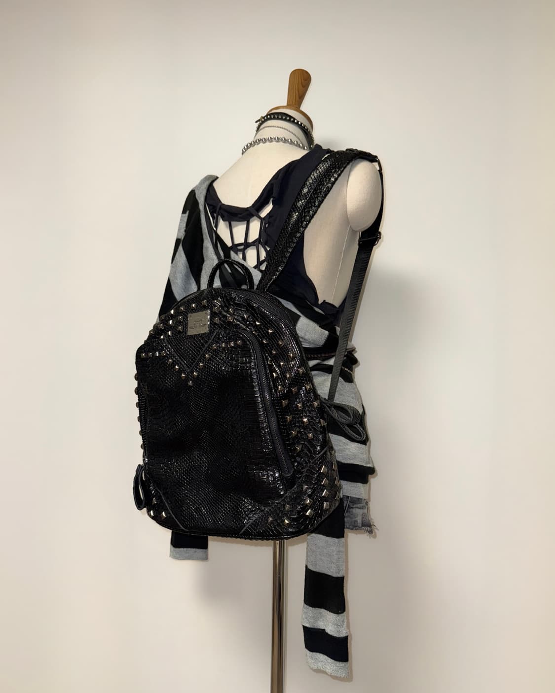 단가라 니트 와투케 데일리 후드집업 상품이미지6