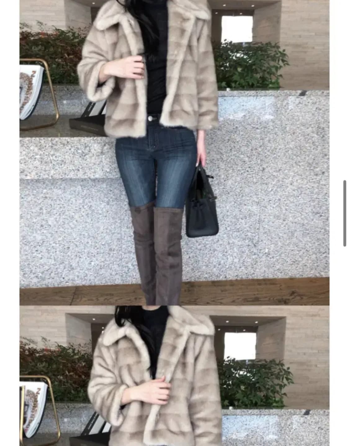 밍크자켓코트  상품이미지4