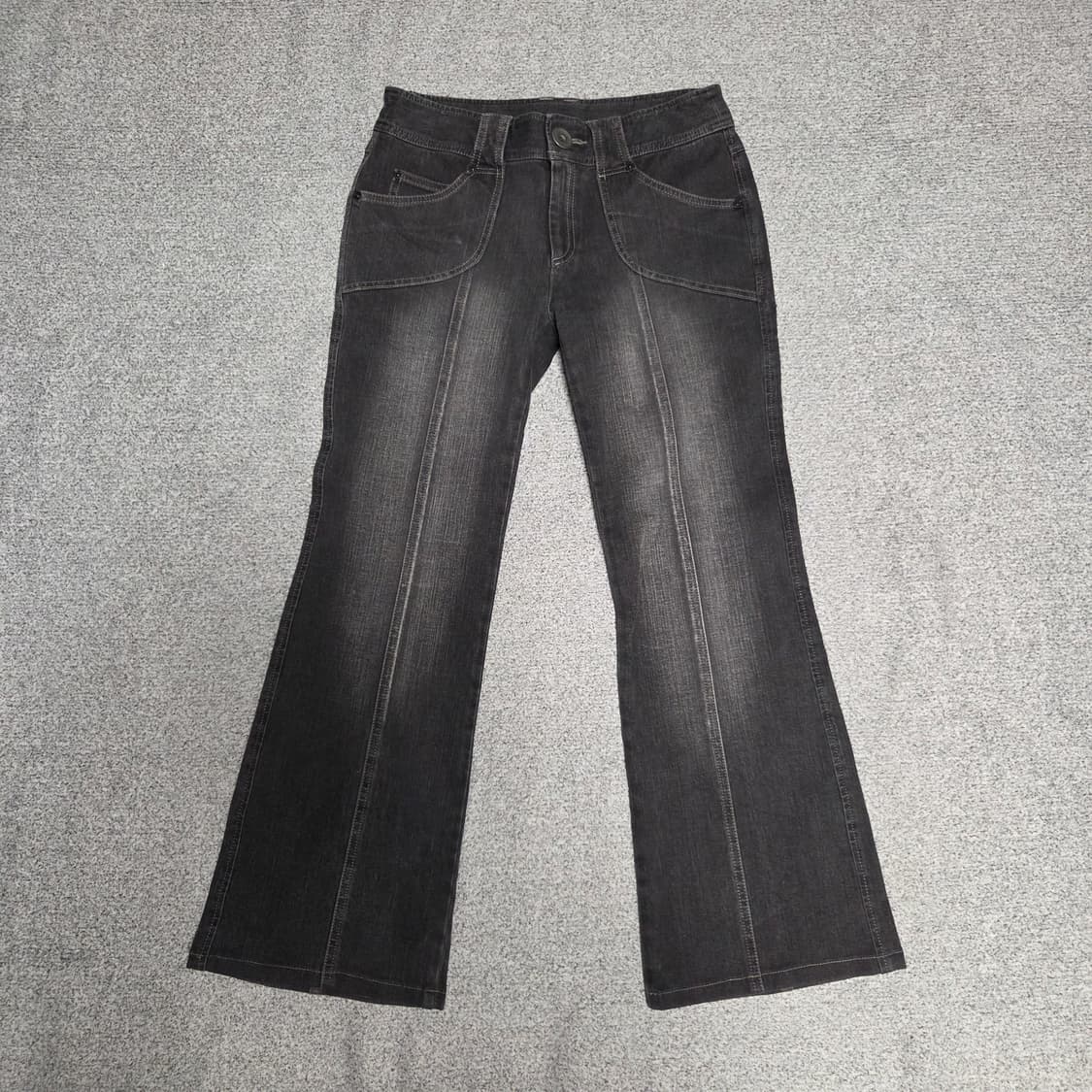 Una Parte 재팬 웨스턴 플레어 데님팬츠 27-28 상품이미지1