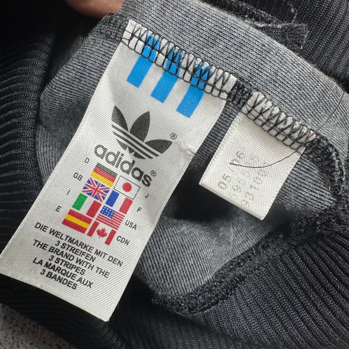 ✨ (바배) 아디다스 검핑 파이어버드 빅로고 후드 집업 져지  상품이미지4