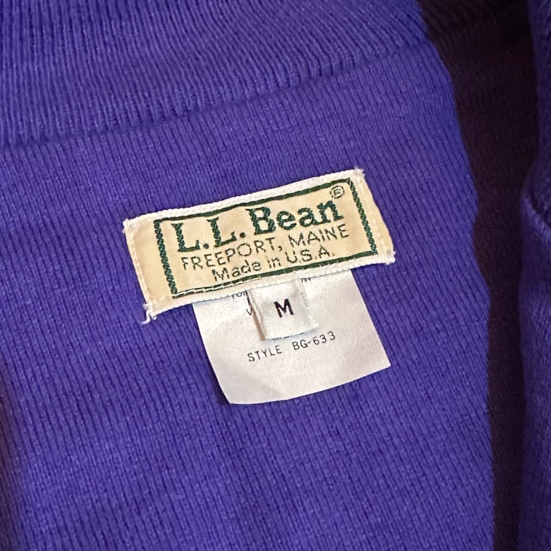 엘엘빈 플리스 반 집업 자켓 상품이미지3