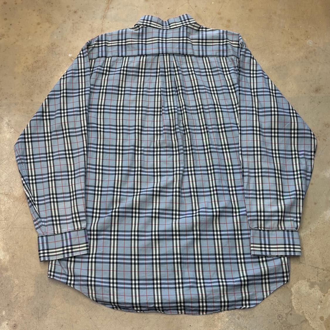 L 버버리 체크 셔츠 상품이미지3