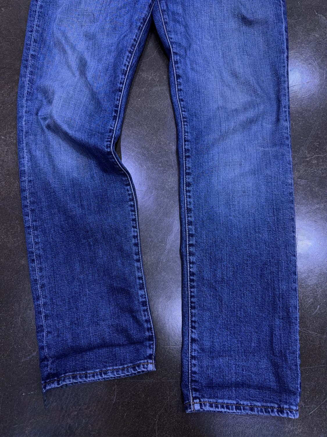 팀버랜드 슬림핏 스트레치 빈티지 워싱 데님팬츠 33 상품이미지5