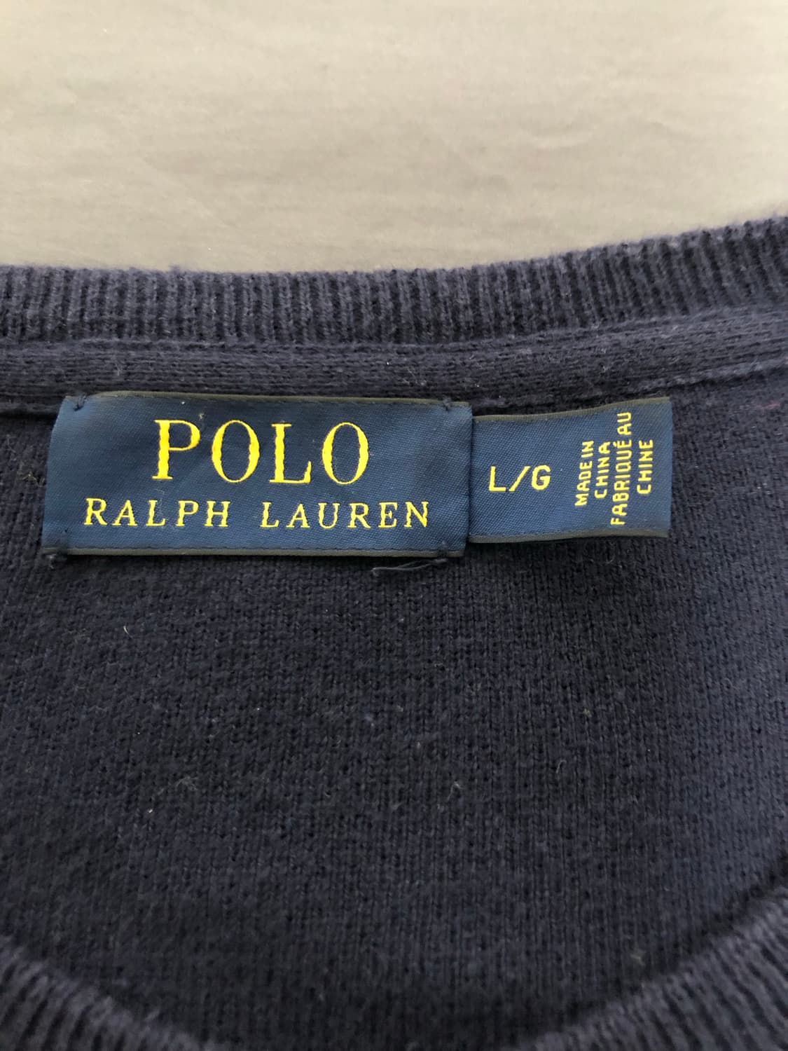Polo Ralph Lauren, Navy Neat, L size 상품이미지2