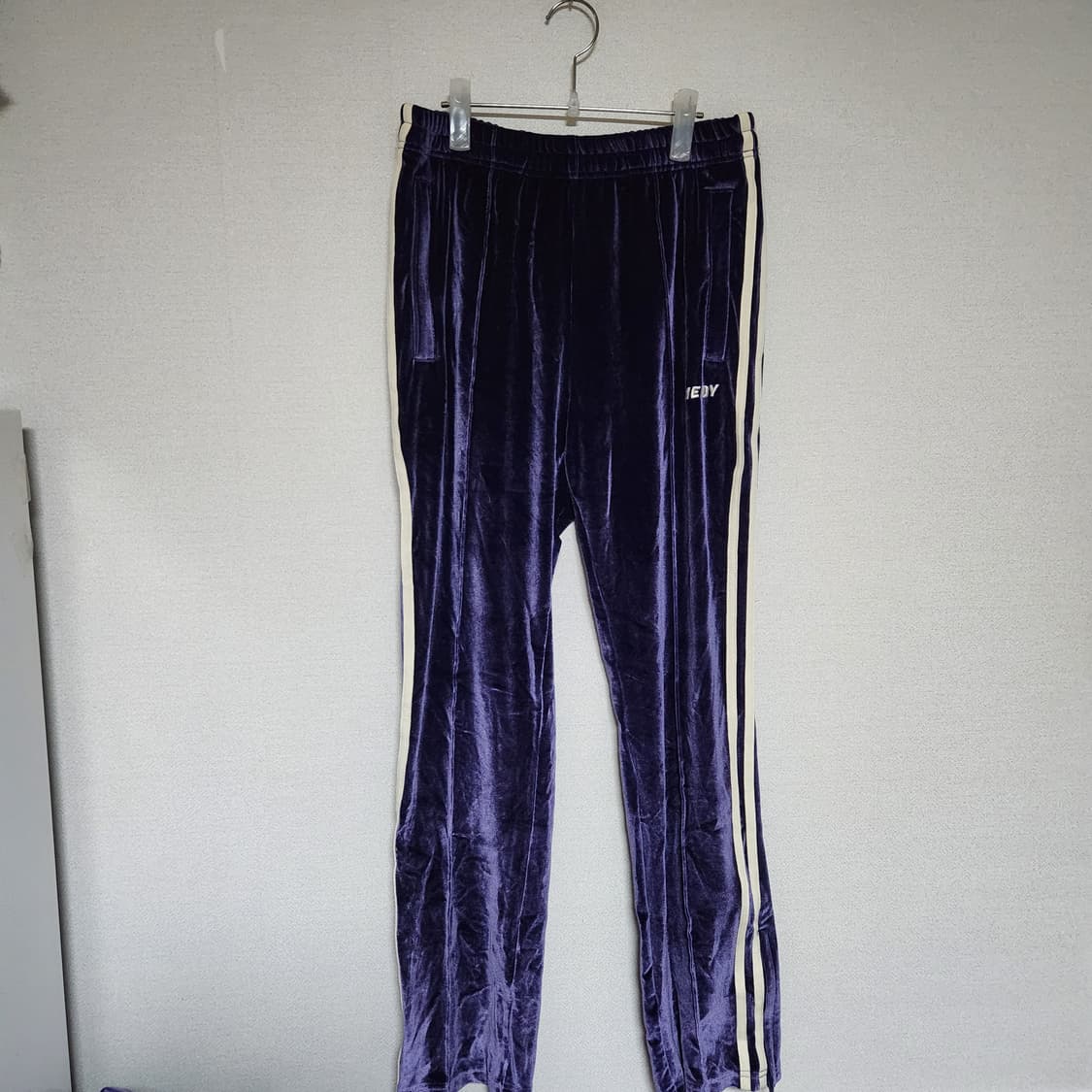 널디 벨벳 트레이닝 셋업 세트 M 상품이미지7