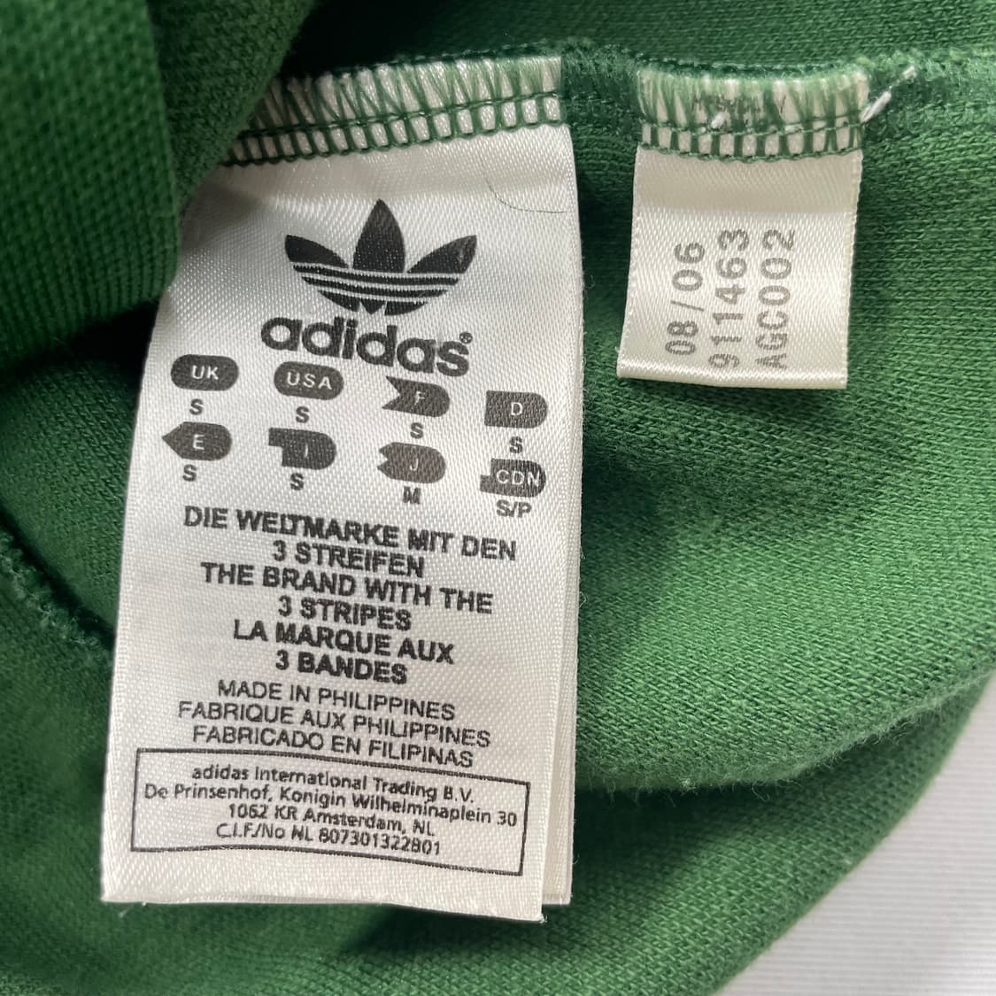 아디다스 유로파 져지 그린 상품이미지4