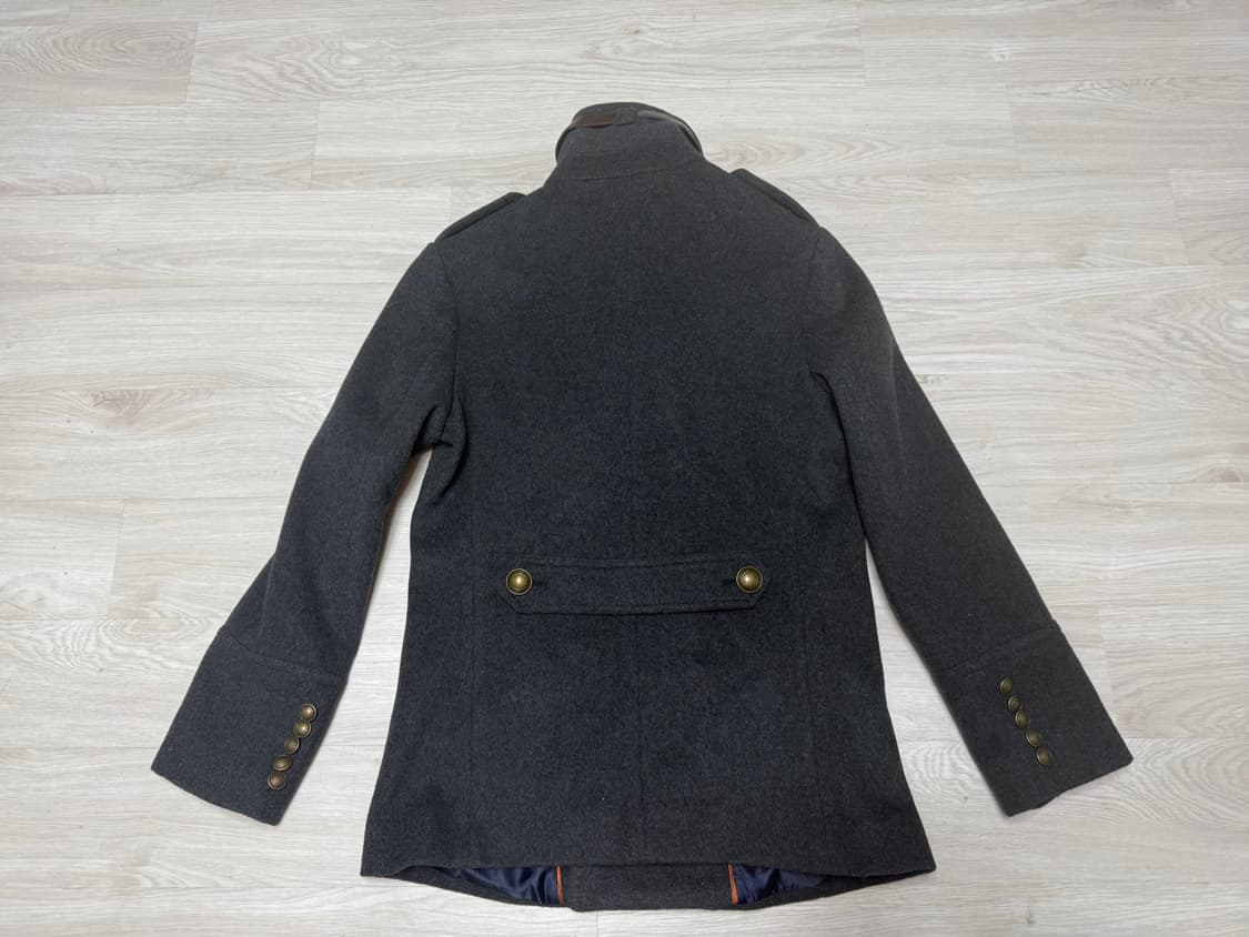 [S] 칼리코 리본 마스터 아티잔 클래식 울 체스터 코트 자켓 상품이미지2