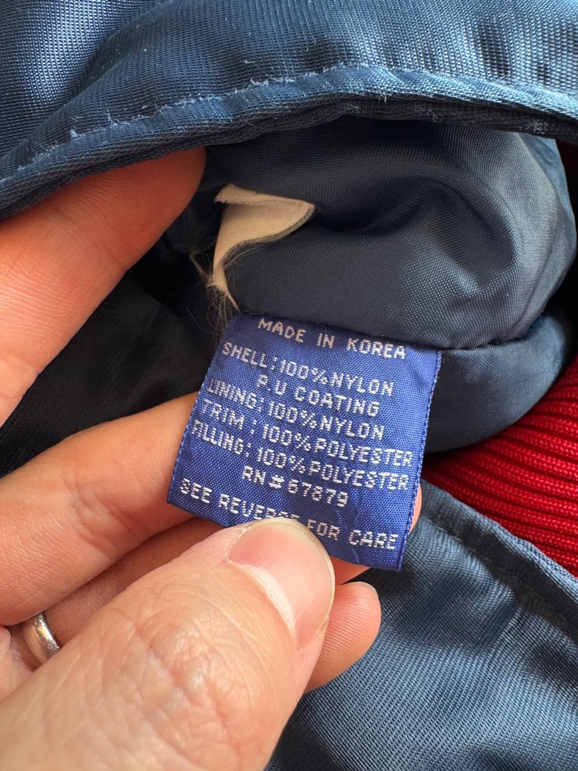 스타터 MLB 애틀랜타 브레이브스 나일론 스타디움 자켓 상품이미지4