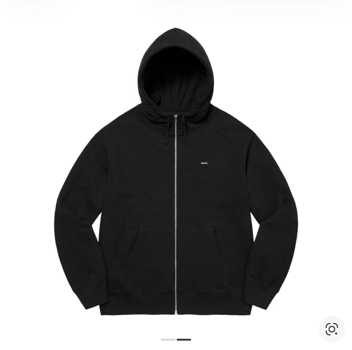 슈프림 스몰 박스로고 후드집업 블랙 L (페이스마스크) 상품이미지7