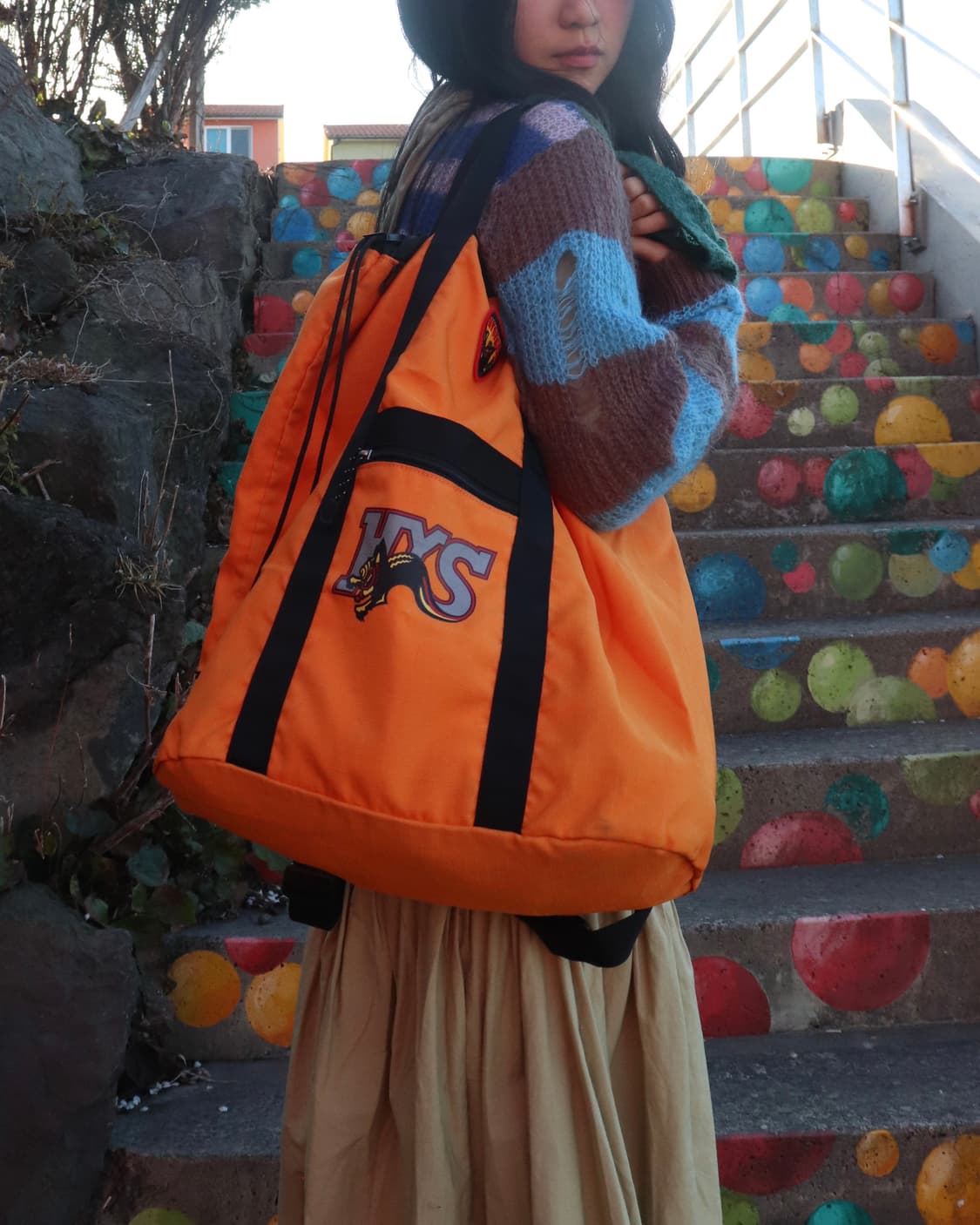 [Hysteric Glamour] Orange 2-way Backpack 상품이미지2