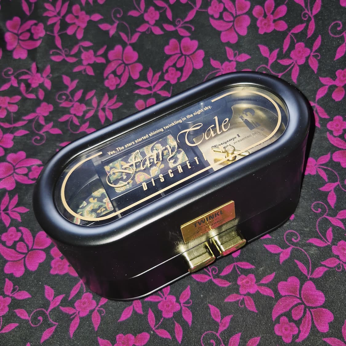 90s 트윙클 페이즐리 오르골 주얼리 보석함 상품이미지7