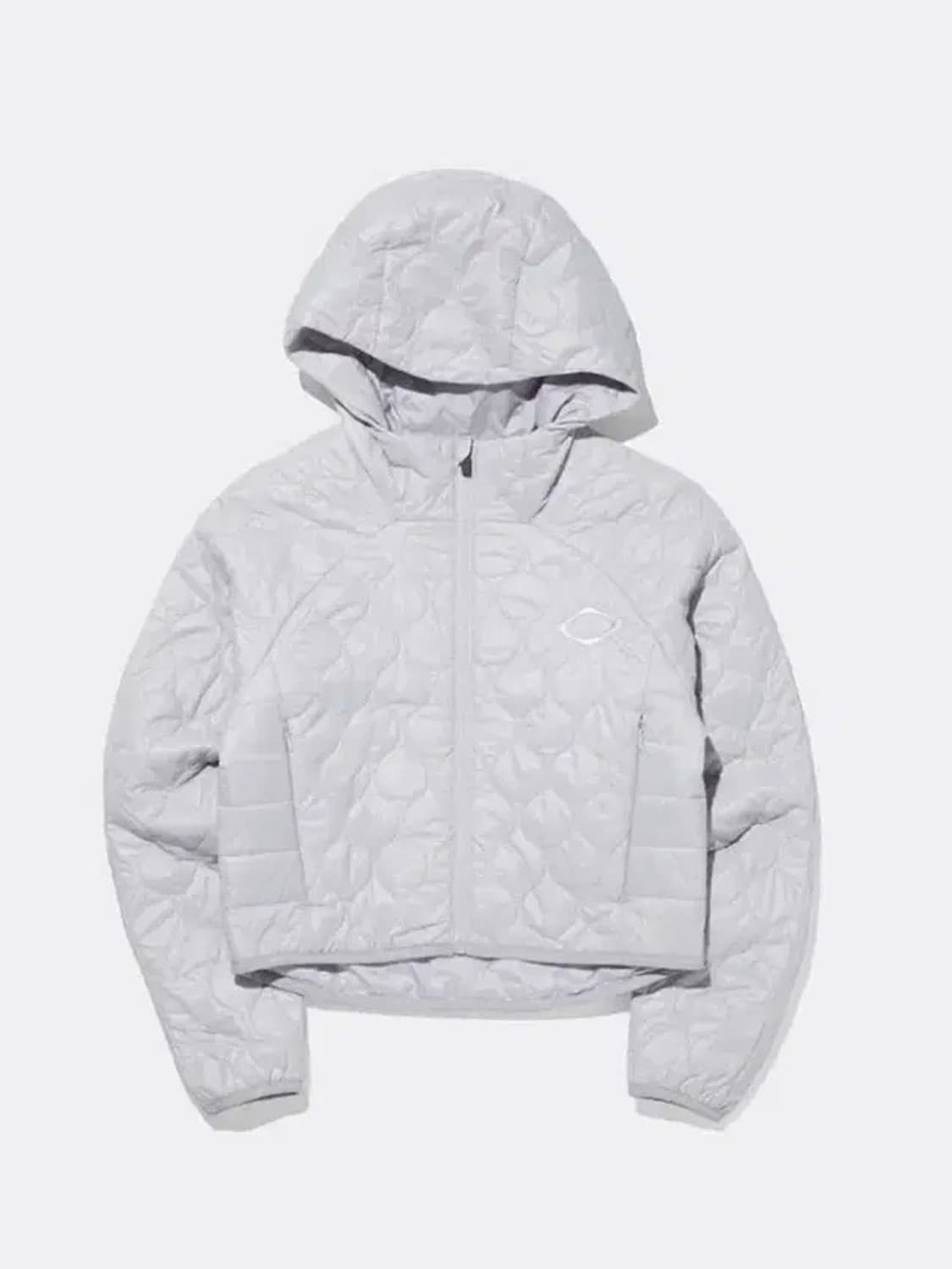 미스치프 퀼티드 경량 패딩 라이트 그레이 s 상품이미지1