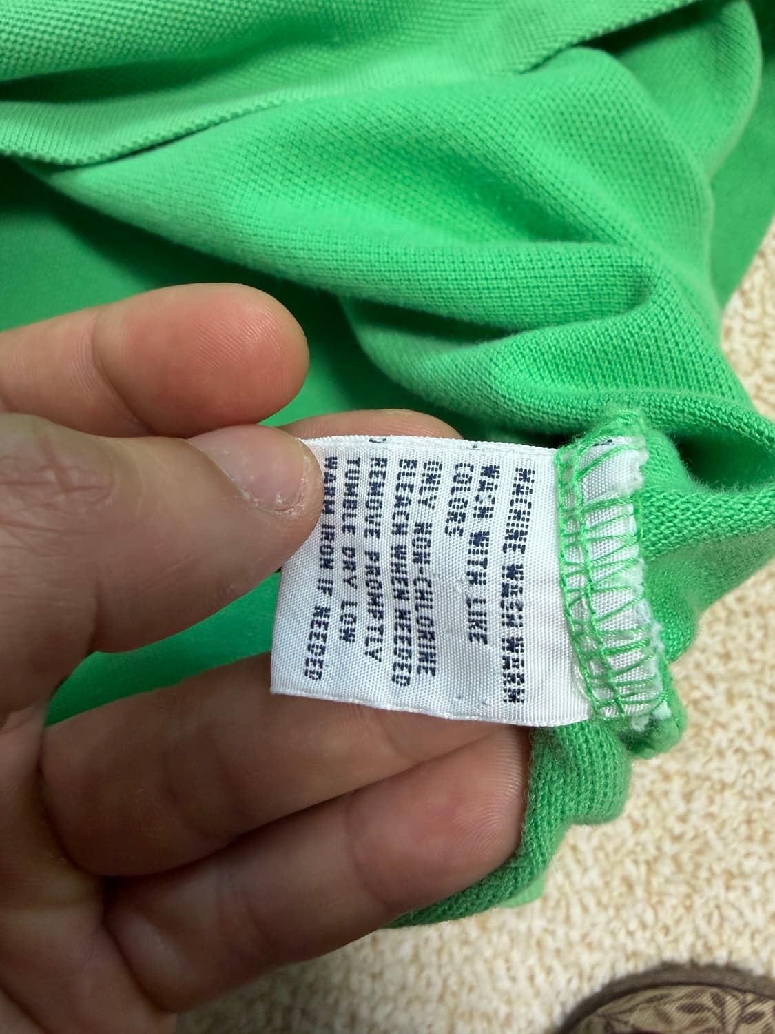 L) 폴로 랄프로렌 빅포니 카라티 그린 치프키프 상품이미지7