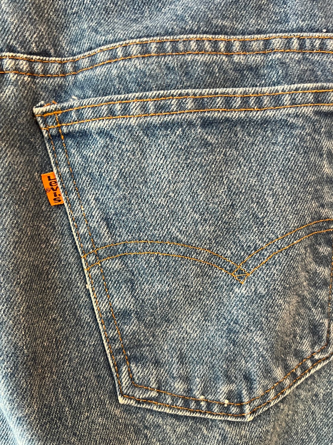 [32] 80-90s USA LEVI’S 517 오렌지탭 부츠컷 데님팬츠 상품이미지4