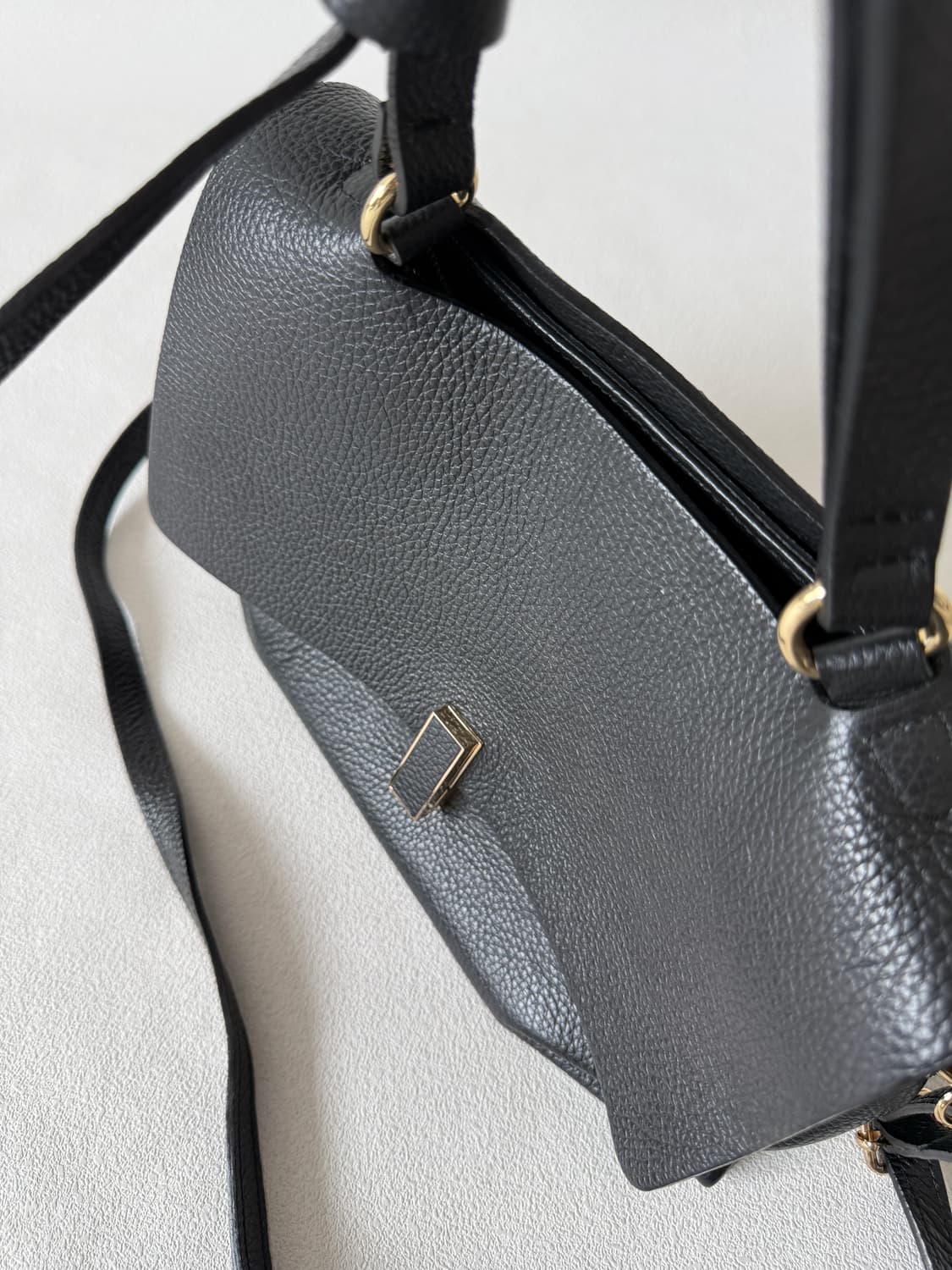 MADE IN ITALY 레더 크로스 토트백 상품이미지6