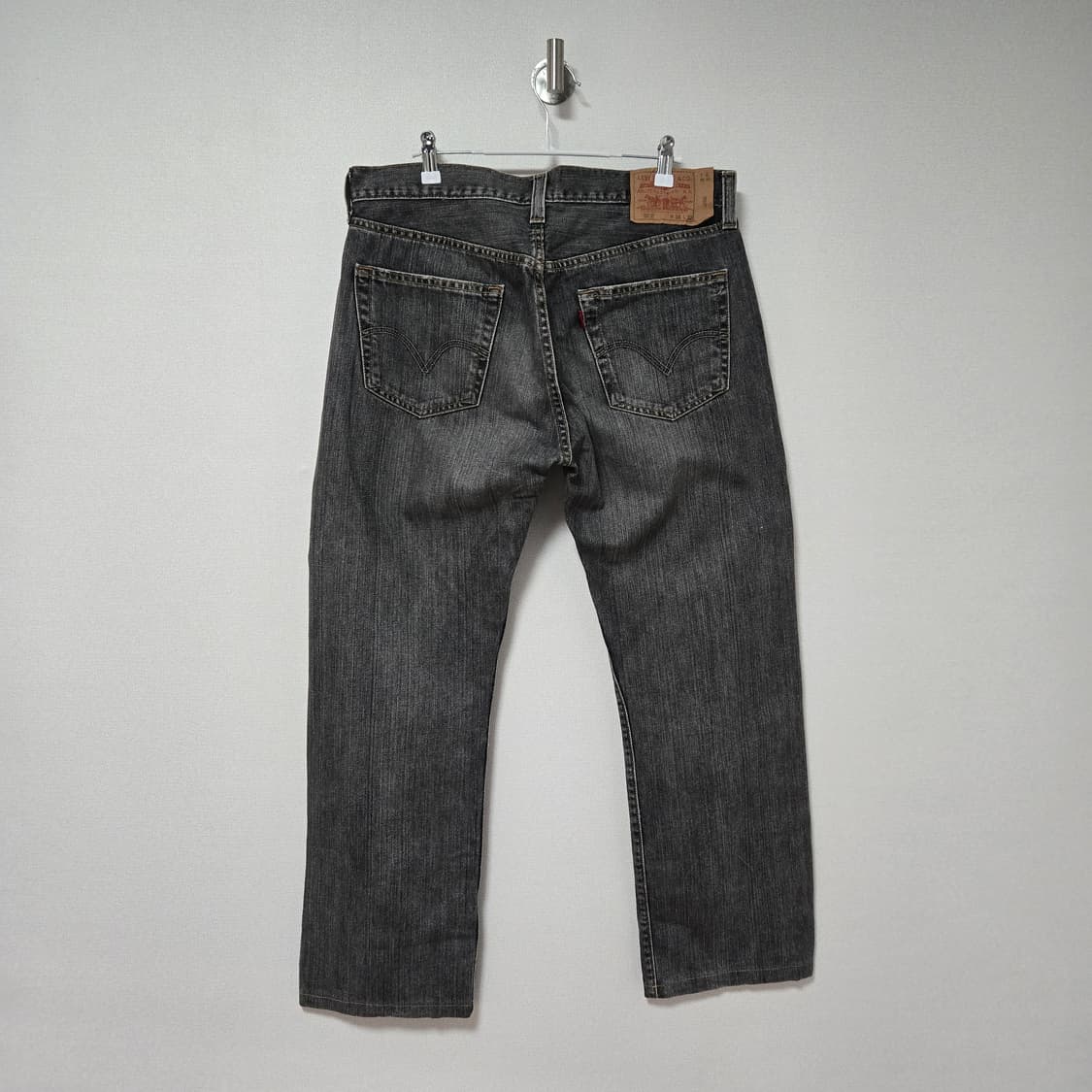 리바이스 501 블랭크탭 워싱 데님팬츠/ 남자 청바지 / 남성 청바지 상품이미지6