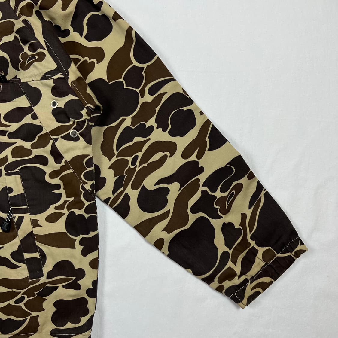 90s 반스 vans 덕 카모패턴 풀오버 아노락 자켓 상품이미지4