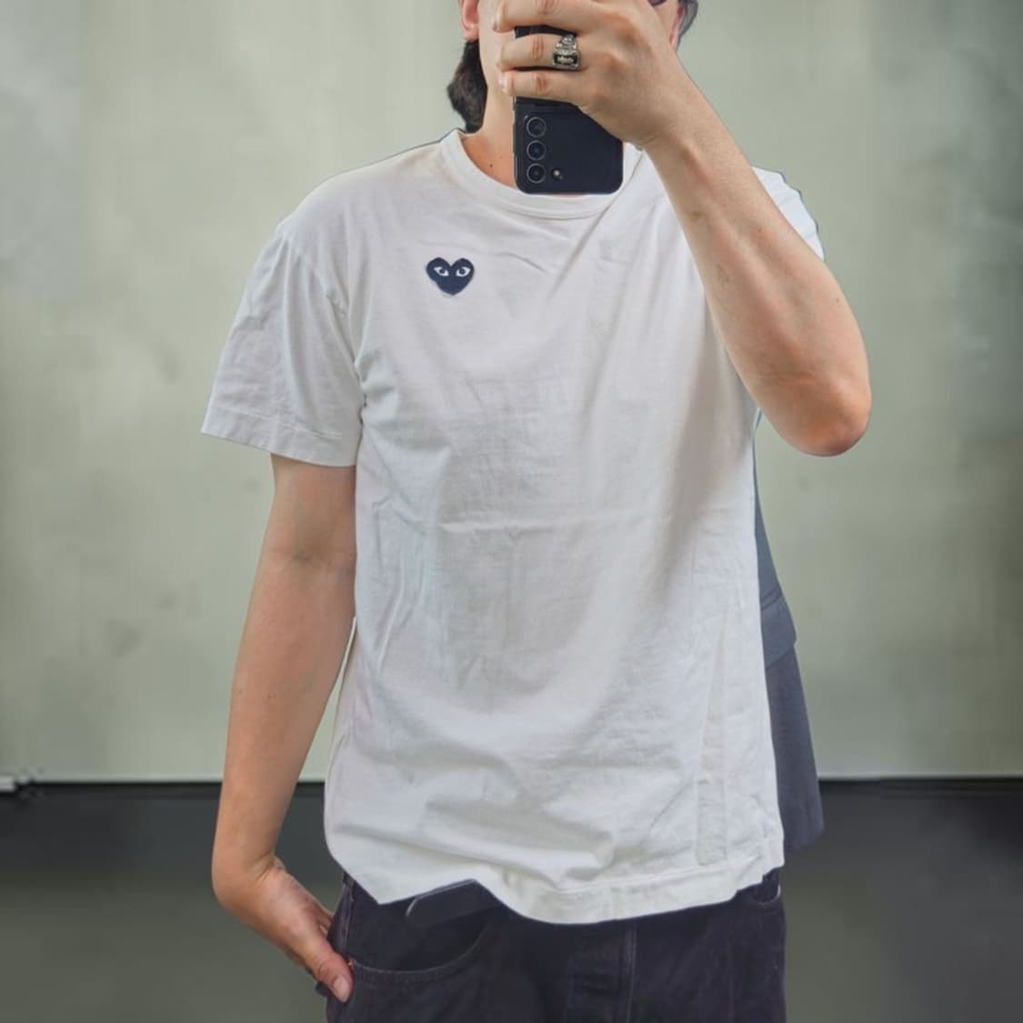 꼼데가르송 반팔티 XXL M0624 상품이미지1