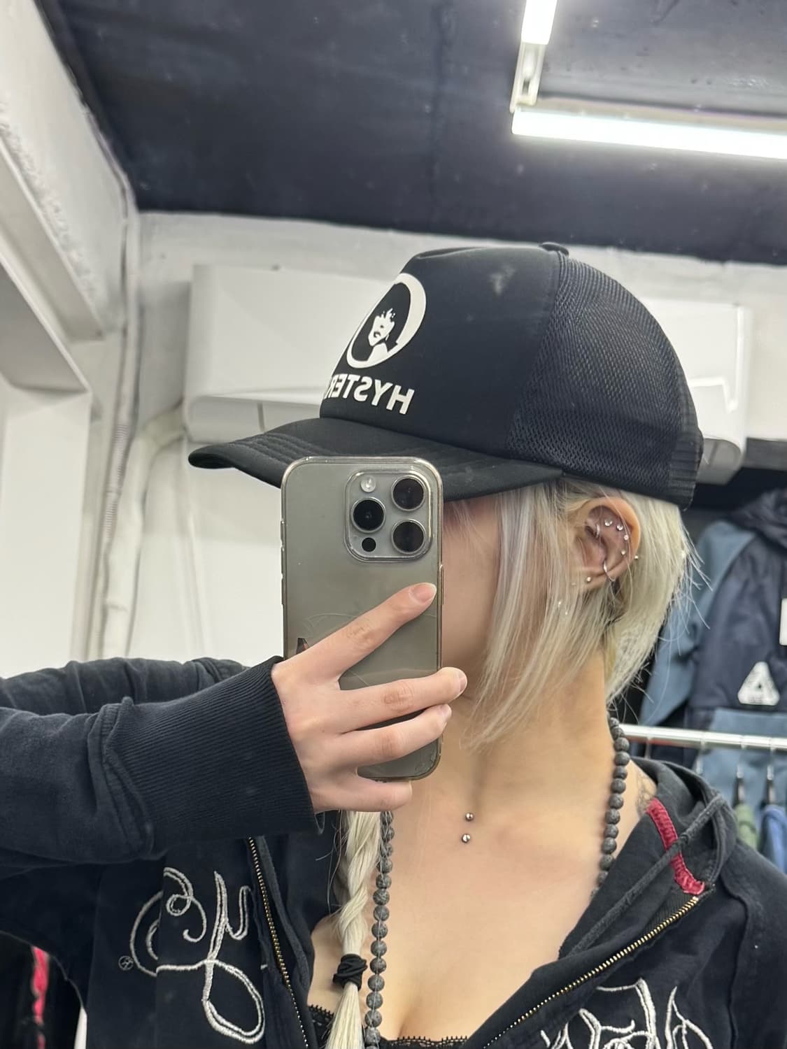 히스테릭 글래머 히스걸 메쉬캡 상품이미지3