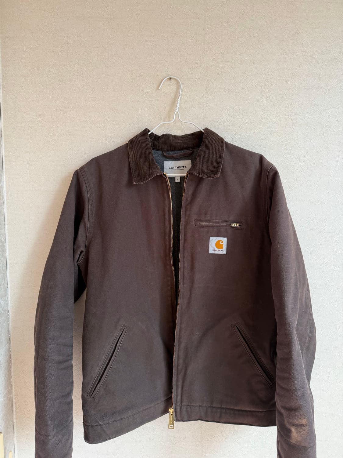 칼하트 윕 OG 디트로이트 자켓 토바코 블랙 s 상품이미지2