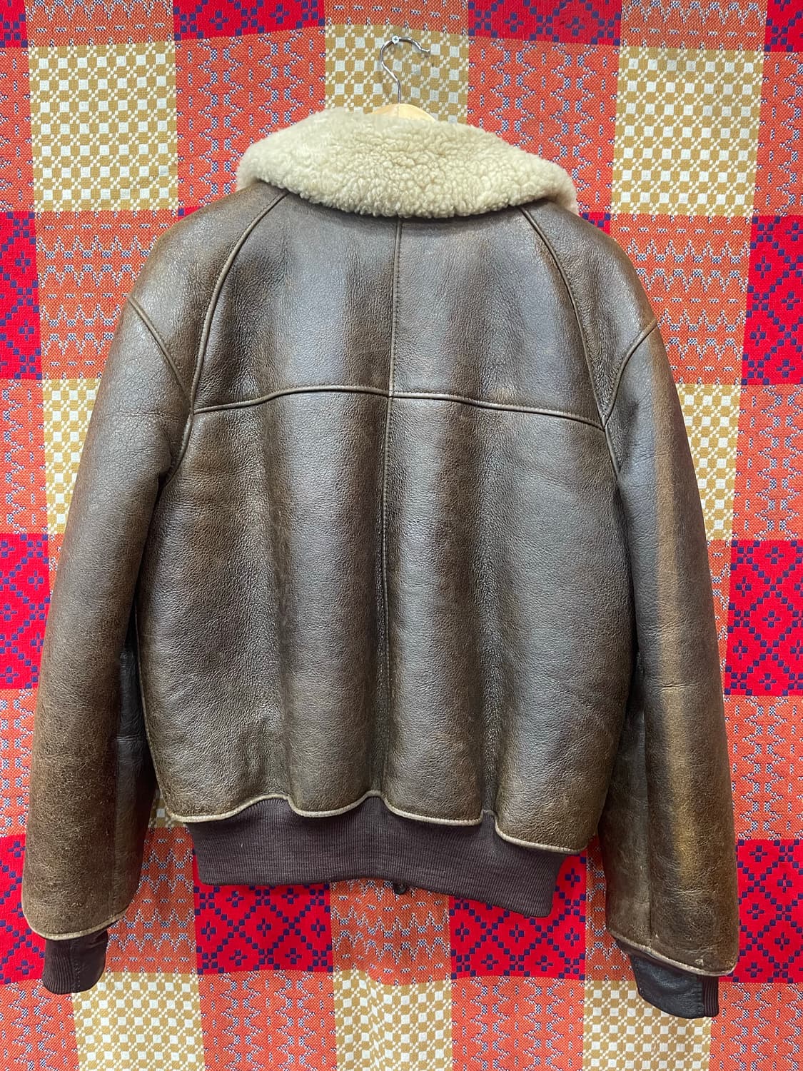 80-90s 골든베어 b-6 무스탕 40 상품이미지2