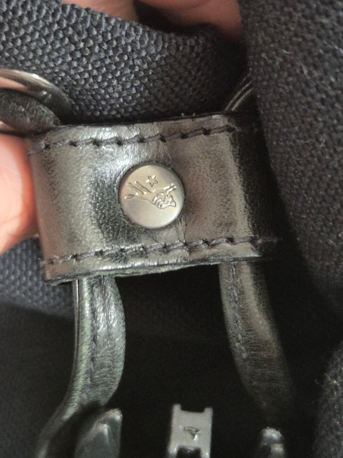 (OS)일비종떼 il bisonte 플랩 투포켓 백팩 다크 네이비 상품이미지6