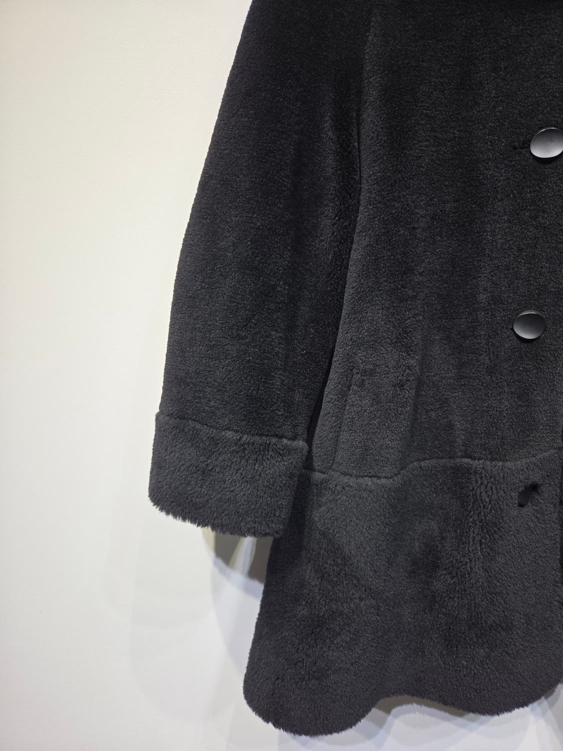 City Gee 시티지 사가폭스 콤비 양모 코트 상품이미지4