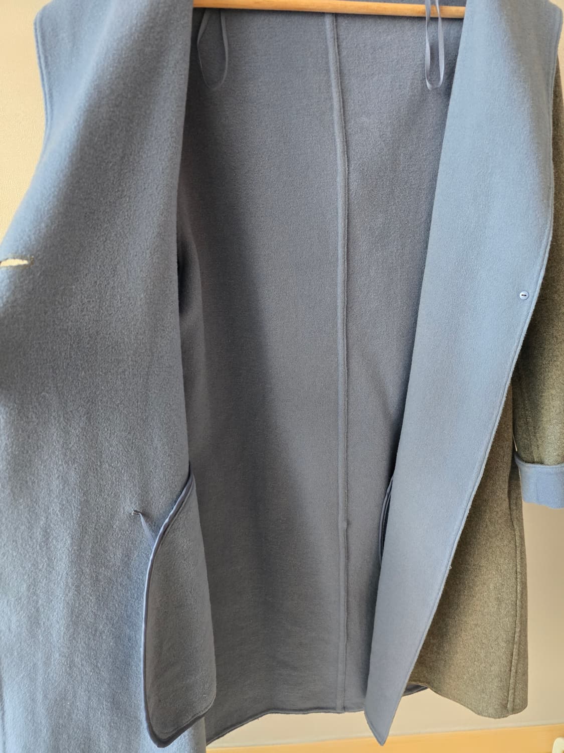 유니클로 핸드메이드 울 코트 상품이미지4