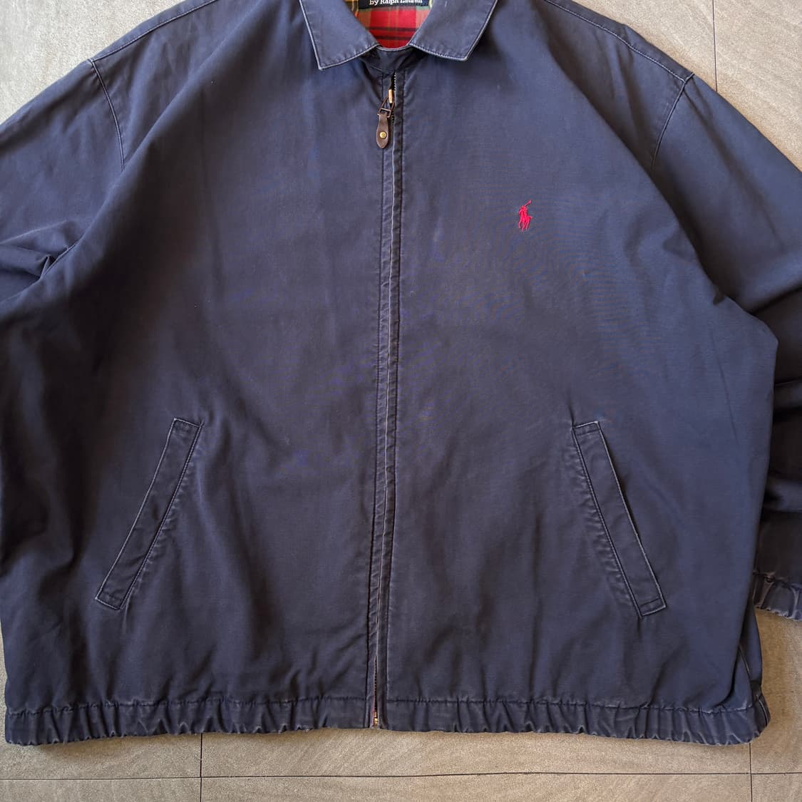 폴로 정품 네이비 스윙톱 자켓 상품이미지4