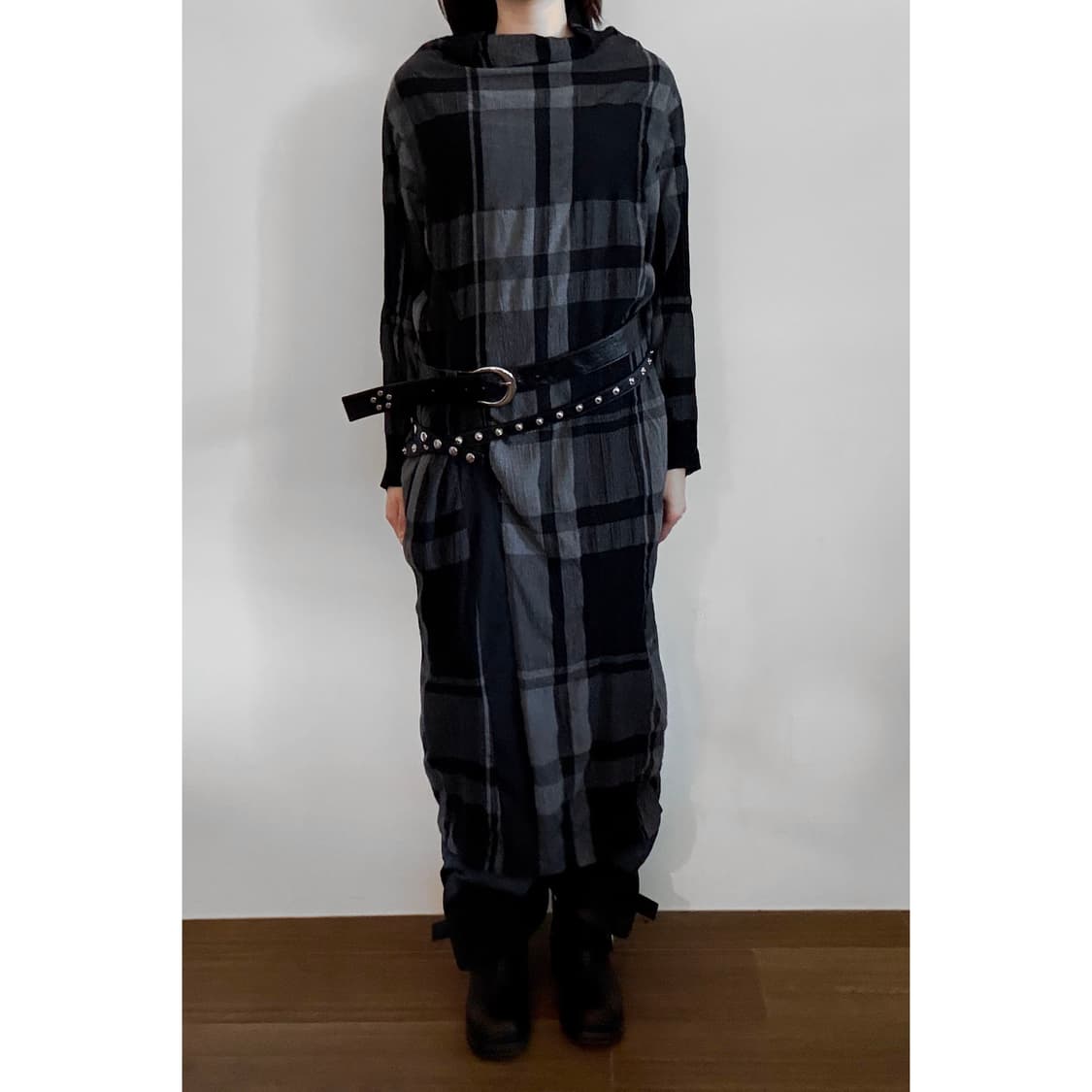 High Neck Long Dress 상품이미지1