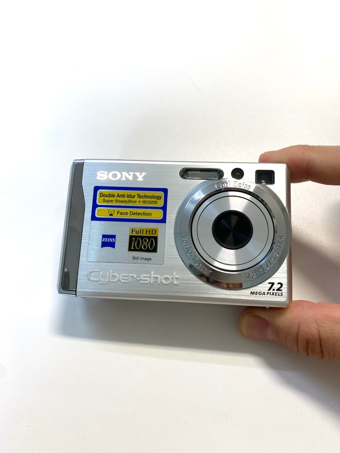 소니 사이버샷 DSC-W80 디지털 카메라 상품이미지1