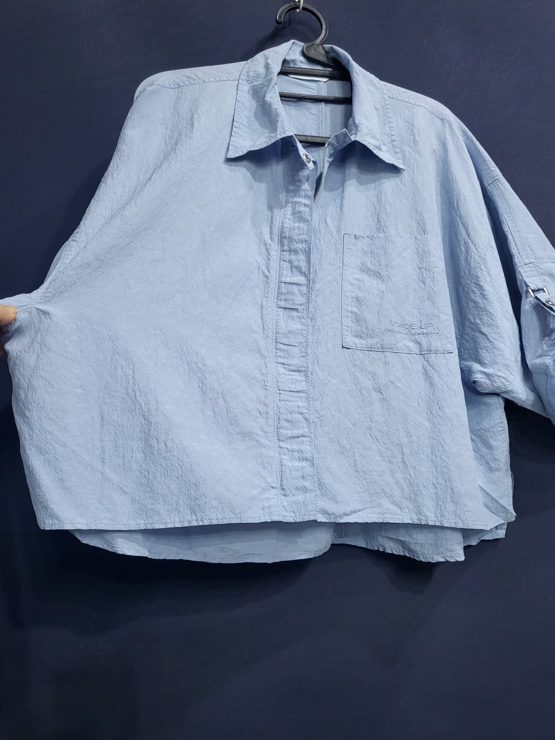 보브 오버핏 포케 셔츠 블라우스 상품이미지6