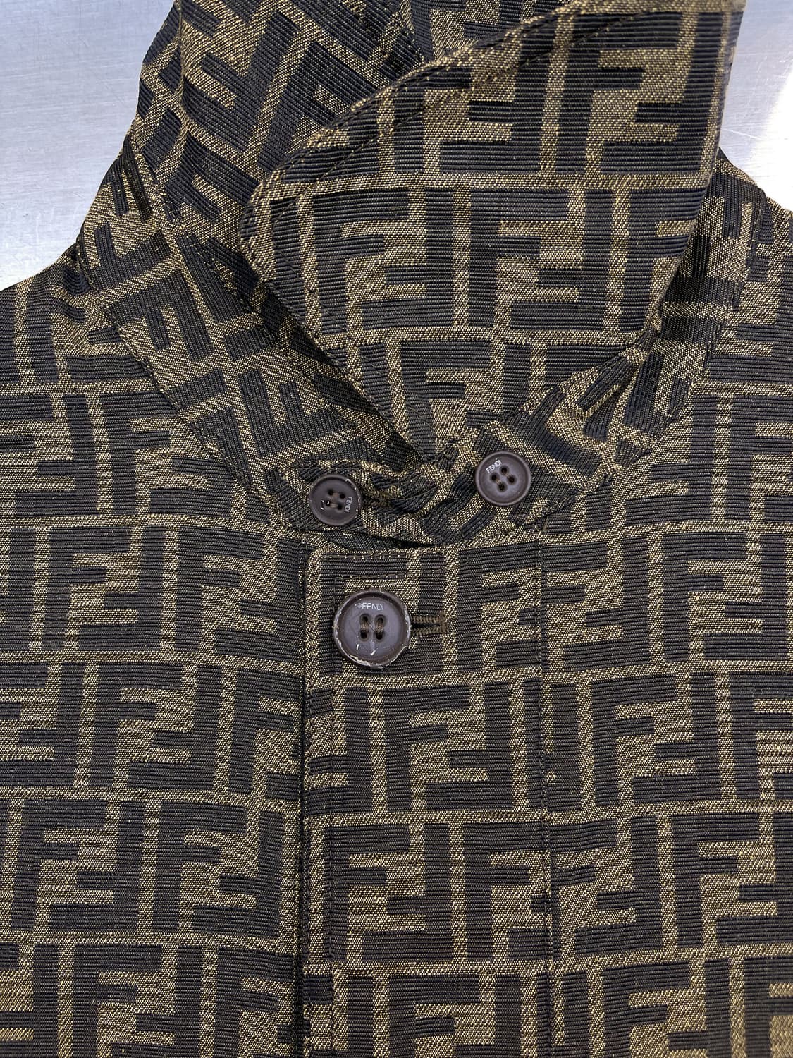 펜디 18fw FF 모노그램 트렌치 코트 상품이미지6