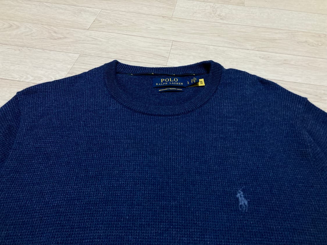 폴로 울 니트 L(100)판매 상품이미지4