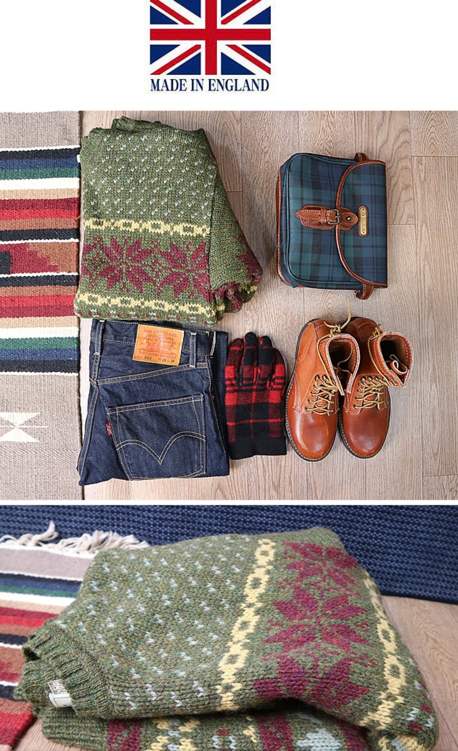 
영국 메이드 KNITTER 울100% 빈티지 스웨터

 상품이미지2