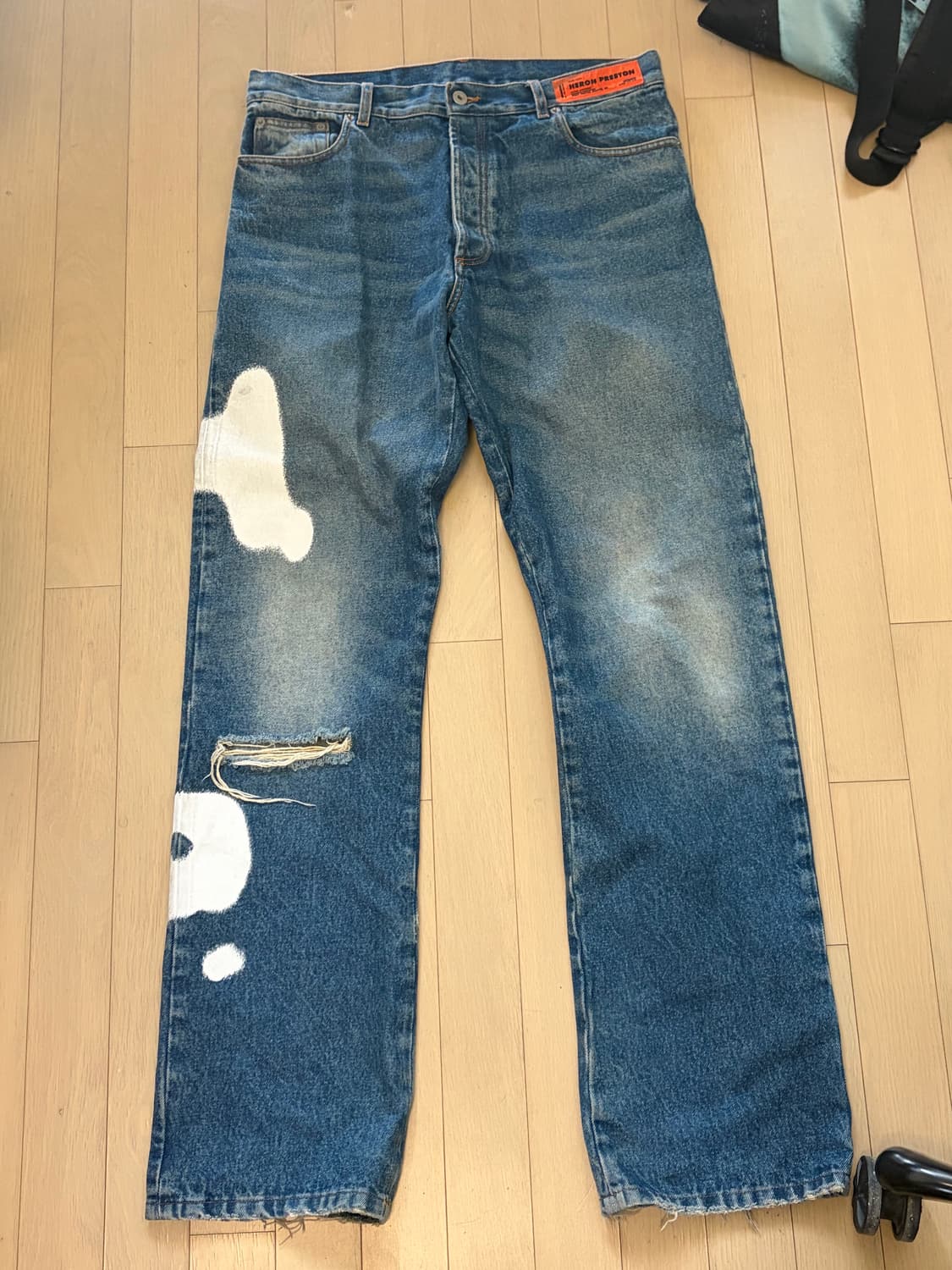 헤론 프레스톤 og 페인트 데님 상품이미지1