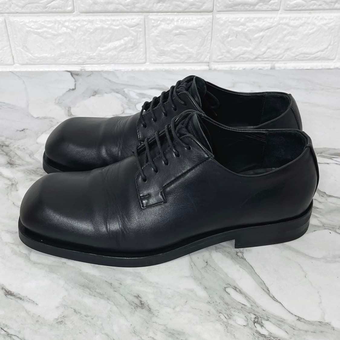COS 코스 Square Toe Leather Derby 41 상품이미지3