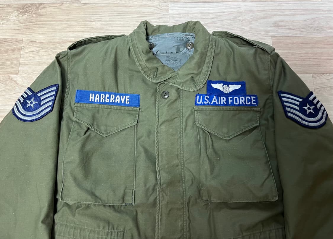 [내피 포함 풀세트] 74’s 3세대 USAF M65 필드 자켓 S-R 상품이미지2