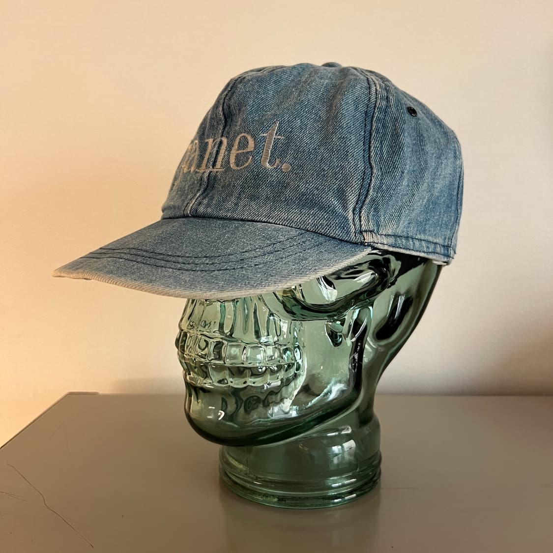 빈티지 90s JANET JACKSON 데님 캡 상품이미지4