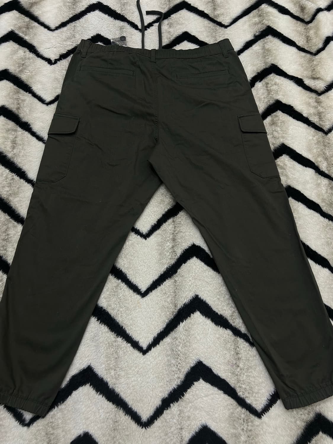 [XL]유니클로 카고 조거 팬츠/카키올리브 상품이미지2