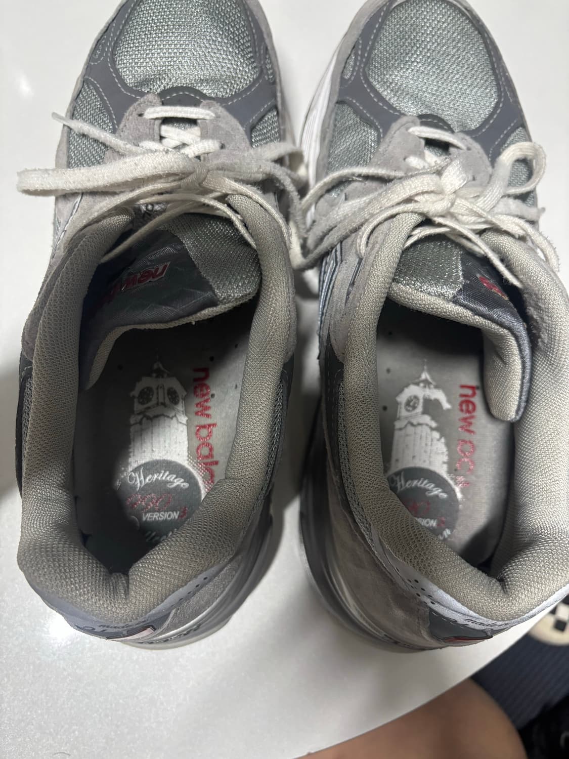 [285] 뉴발란스 990v3 그레이 285 상품이미지5