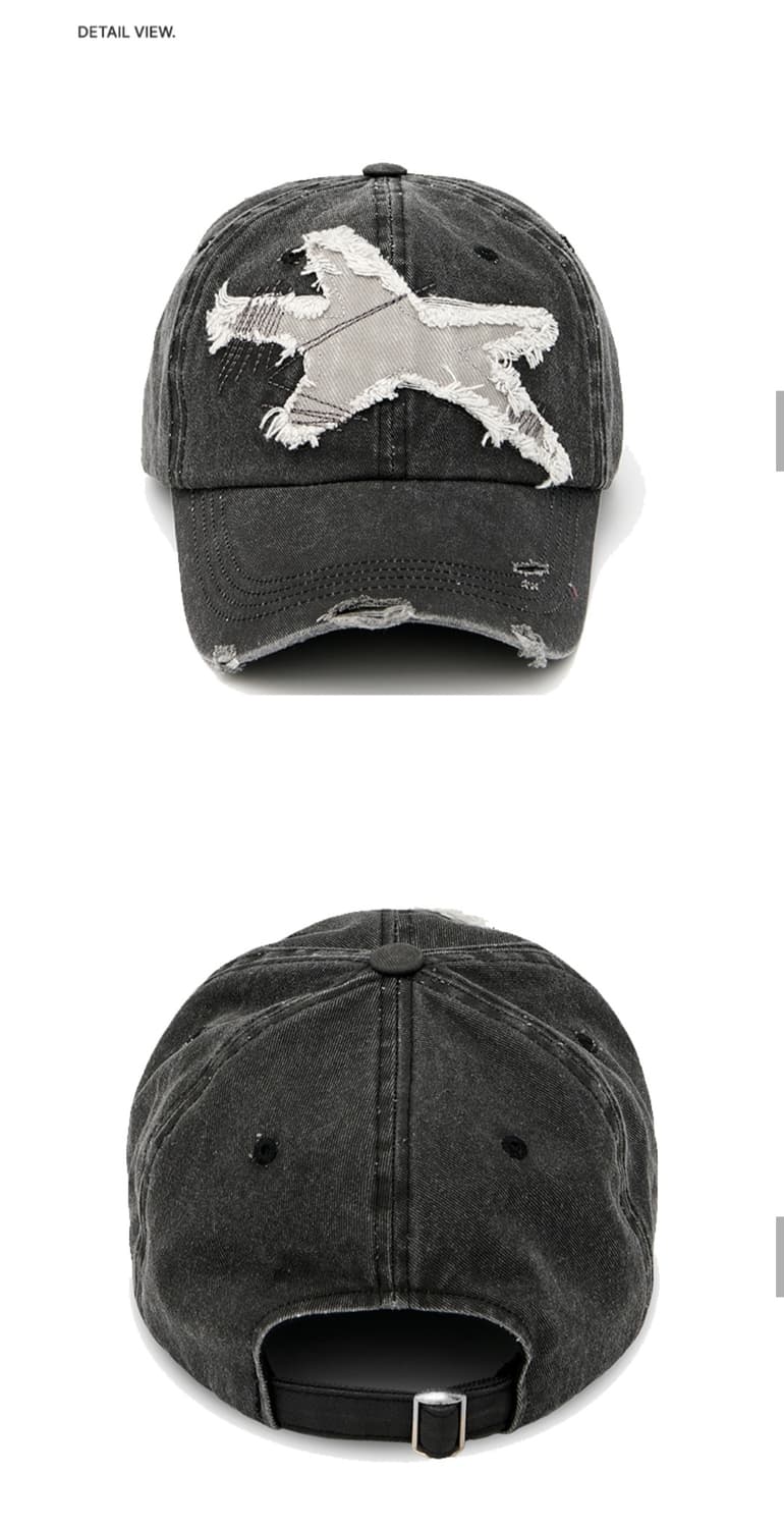 메인부스 Starfish Damage 볼 캡 그레이 상품이미지2