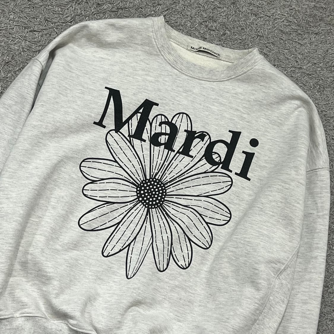 [우먼95] 마르디메크르디 맨투맨 상품이미지1